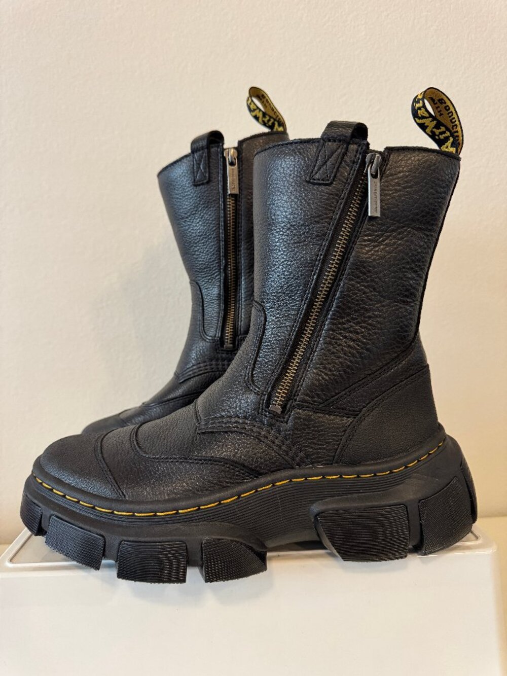 Dr. Martens DMXL Rigger Leather Boots Black US M 8 W 9 EU 41 NWOT - Picture 2 of 8